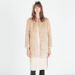 Metaphor • Faux Fur Jacket • S